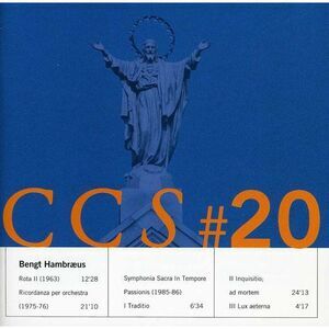 Hambraeus - Caprice Composers 20  CD